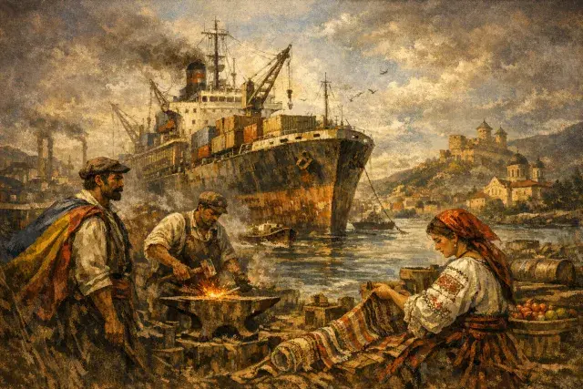 Logistica culturală a navelor de marfă: Cargourile modelează moștenirea comercială a României